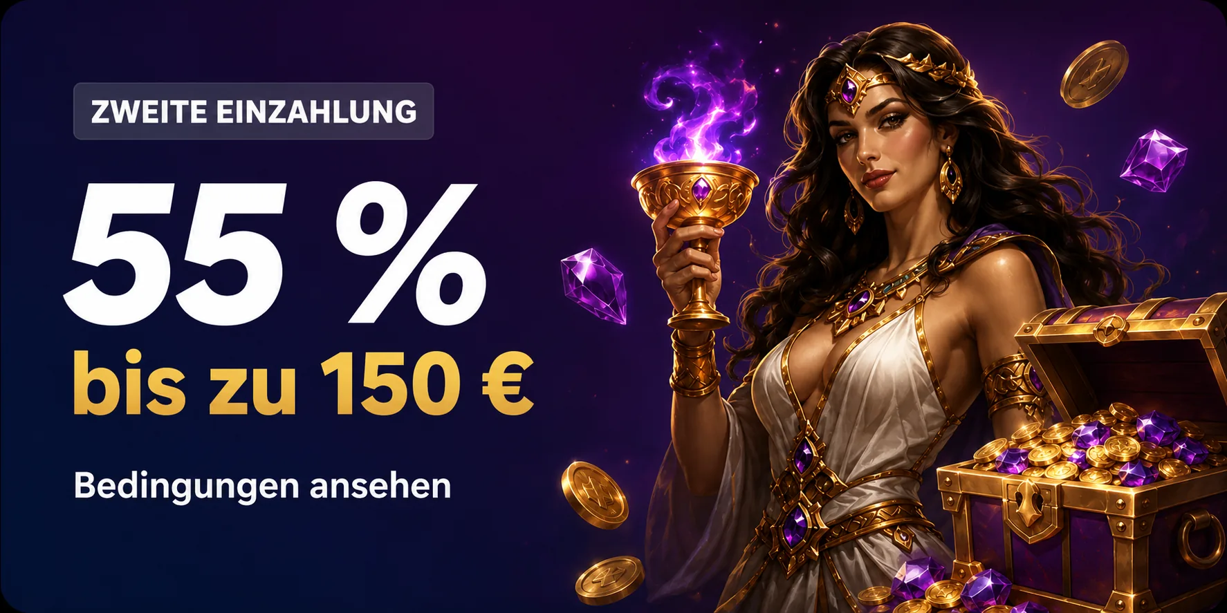 BetOnRed zweiter Einzahlungsbonus Banner